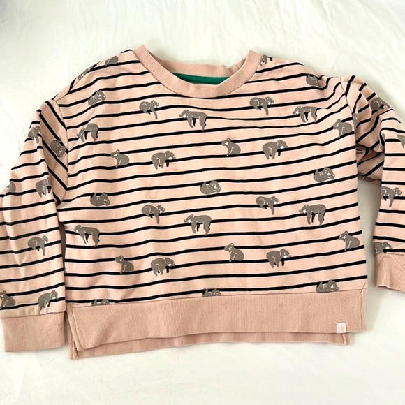 Cute cropped style sweatshirt - Picture 1 of 3